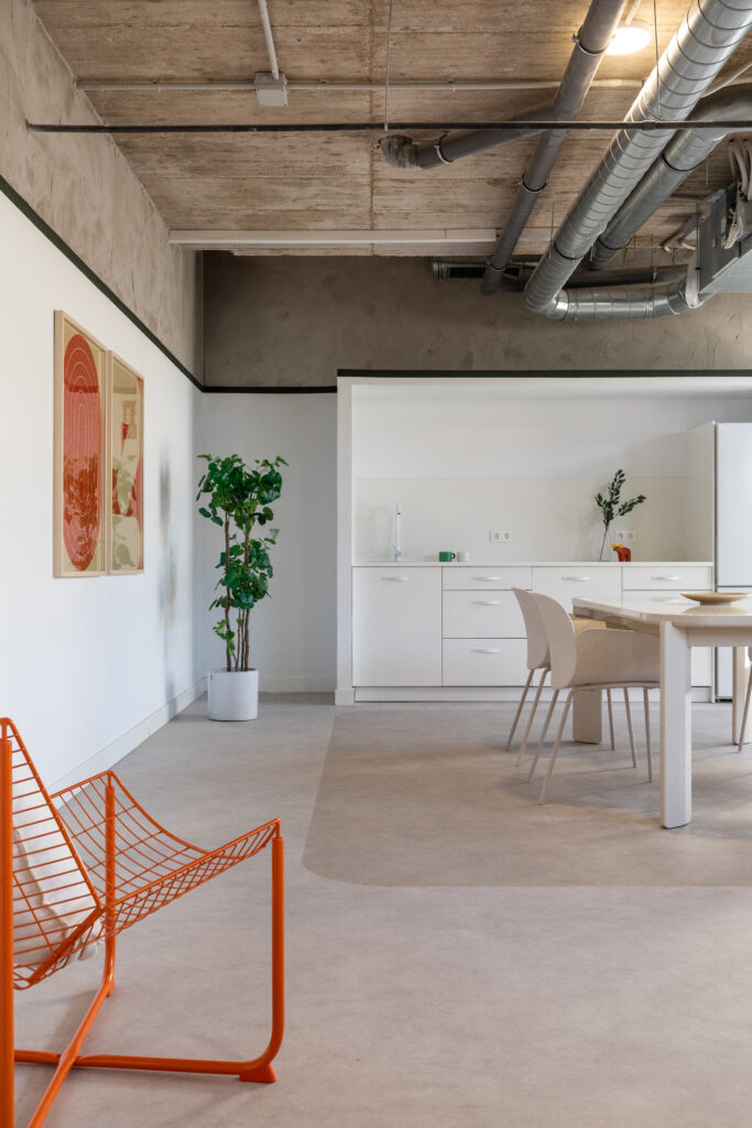 Alcobendas, sala social, interiorismo