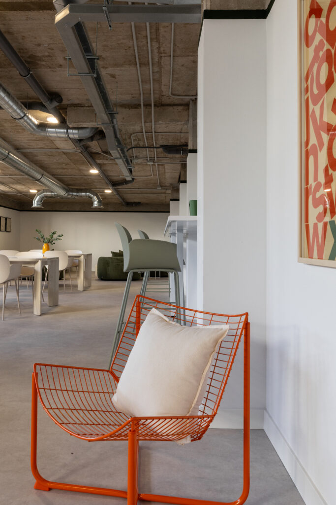 Alcobendas, sala social, interiorismo