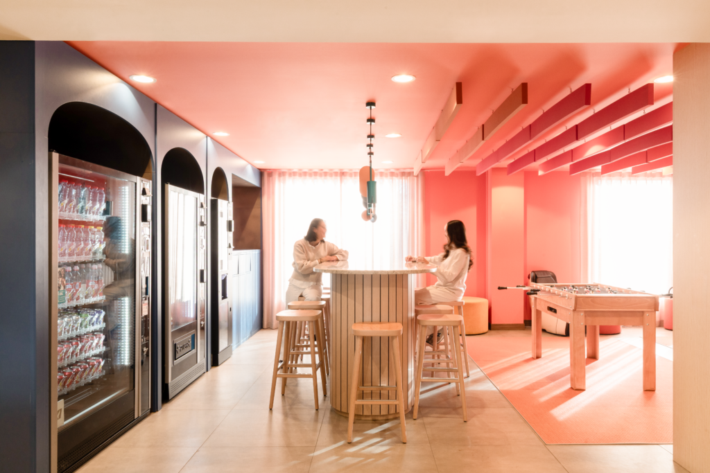 Sala social, Stephouse, arquitectura, diseño de interiores